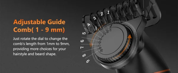 MAXGROOM 4 in 1 Body Hair Trimmer Kit for Men Pubic Hair Shaver Nose Beard Trimmer Electric IPX6 Waterproof Groin Shaver for Man - Image 16