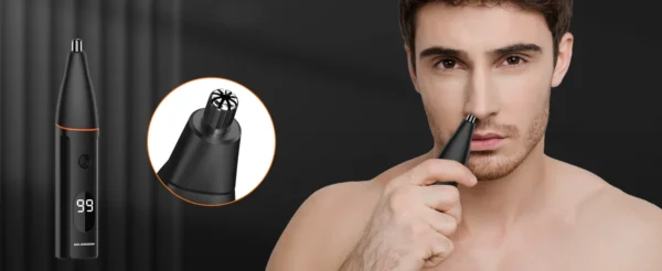 MAXGROOM 4 in 1 Body Hair Trimmer Kit for Men Pubic Hair Shaver Nose Beard Trimmer Electric IPX6 Waterproof Groin Shaver for Man - Image 14