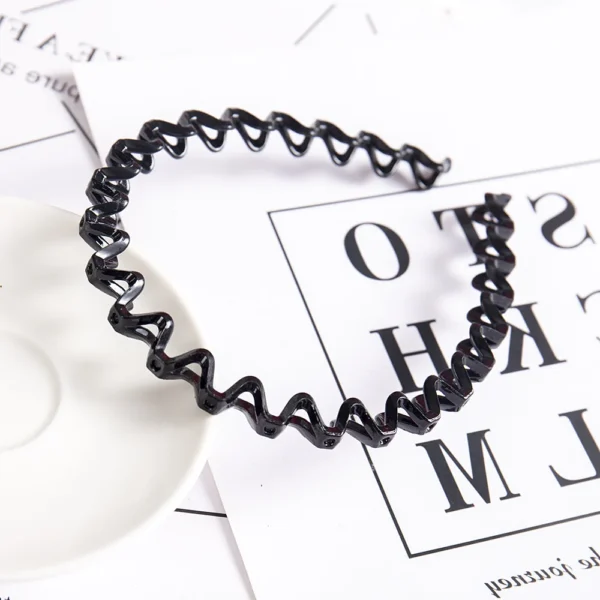 Fashion Pearl Non-Slip Rhinestone Hairbands Elastic Flower Women Hair Hoop Bands Headband Bezel Girls Hair Accessories Headdress - Image 7