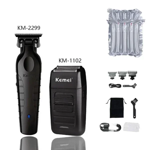 Kemei KM-2299 Hair Trimmer Machine Men's Haircut Machine Hair Clipper Professional Cutter Hair Cutting Machine Clipper - Image 15