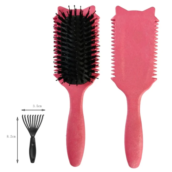 Curl Define Styling Brush brosse cheveux femme Detangling Hair Brush Tangled Hair Comb Shaping Defining Curl Barber Styling Tool - Image 8