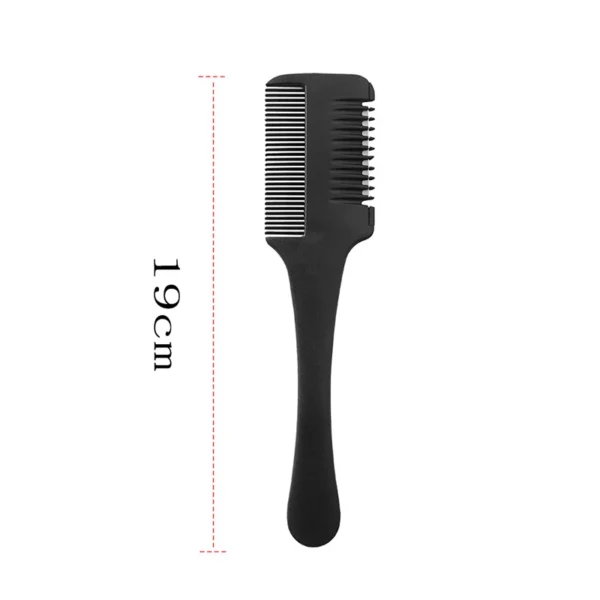 1pc Hair Cutting Comb Hair Brushes with Razor Blades Hair Trimmer Cutting Thinning Tools Barbershop Hair Salon Styling Tool Comb - Image 25