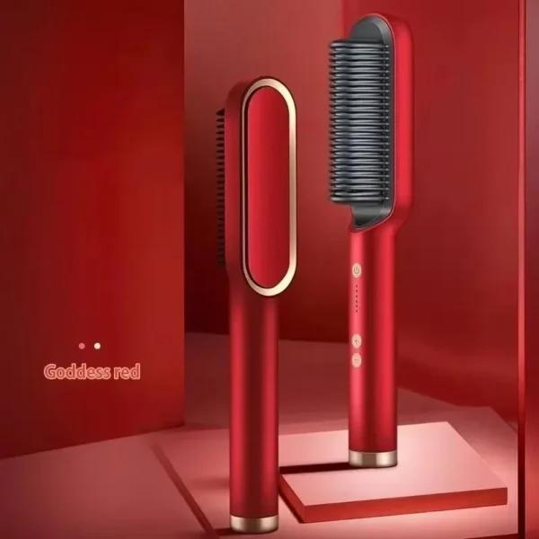 Hair Straightener Professional Quick Heated Electric Hot Comb Hair Straightener Personal Care Multifunctional Hairstyle Brush - Image 13