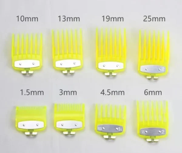 8pcs/set Professional Barber Hair Clipper Guide Combs For Wahl Trimmer Attachment Hair Cutting Limited Comb Salon Haircut Tools - Image 12