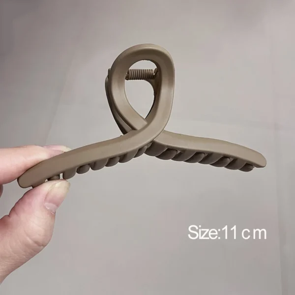 Women Hair Claw Clips Korea Coffee Beige Acrylic Large Hair Claw Hairpin Geometric Barrettes Crab Girl Headwear Hair Accessories - Image 18