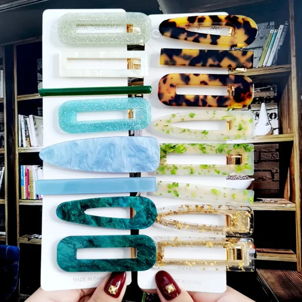 2/3pcs Hair Clip Set Acetate Hairpin Women Hair Accessories Jewelry Korean Femme Barrettes Hairgrip For Woman Girls Headwear - Image 55
