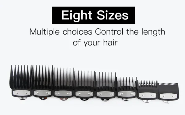 8pcs/set Professional Barber Hair Clipper Guide Combs For Wahl Trimmer Attachment Hair Cutting Limited Comb Salon Haircut Tools - Image 36