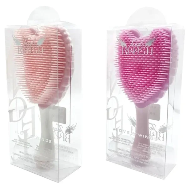 Anti Tangle Hair Brush Cute Professional Angel Hairdressing Styling Tool Anti-static Massage Comb Salon Hairdressing - Image 10