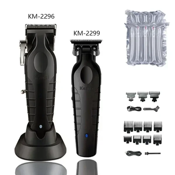 Kemei KM-2299 Hair Trimmer Machine Men's Haircut Machine Hair Clipper Professional Cutter Hair Cutting Machine Clipper - Image 12