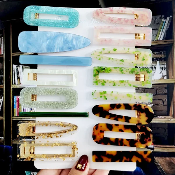 2/3pcs Hair Clip Set Acetate Hairpin Women Hair Accessories Jewelry Korean Femme Barrettes Hairgrip For Woman Girls Headwear - Image 56