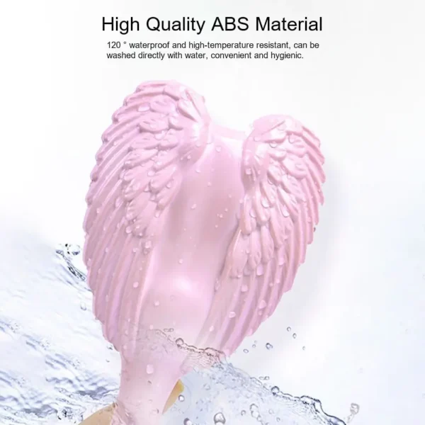 Anti Tangle Hair Brush Cute Professional Angel Hairdressing Styling Tool Anti-static Massage Comb Salon Hairdressing - Image 9