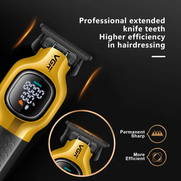 VGR Beard Trimmer Kit 886T Man Hair Clippers Set Vgr 340 Haircut Machine Rechargeables Full Set 37 - Image 3