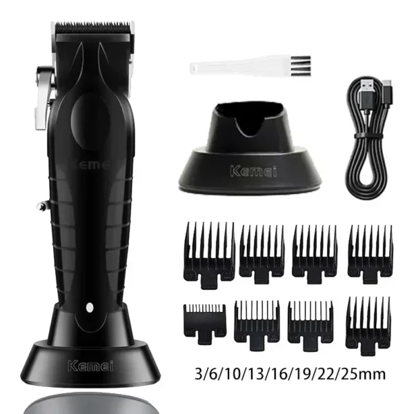 Kemei Hair Clipper Kit KM-2296 KM-2299 KM-1102 Men's Electric Hair Trimmer Machine Professional Hair Cutting Machine Clipper - Image 13