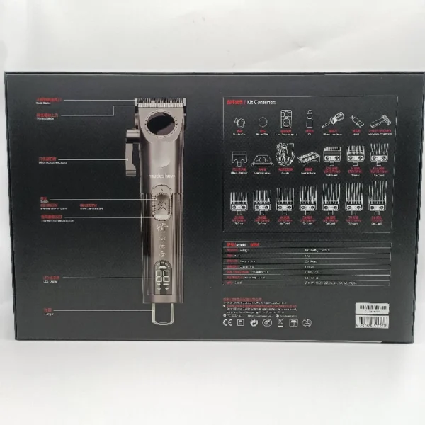 M8F MADESHOW Hair Clippers for Men,Barber Clippers Set,Mens Cordless wireless Hair Clipper for Barbers Haircut Kit Fade - Image 20