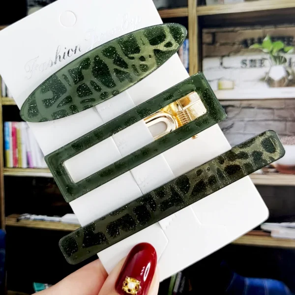 2/3pcs Hair Clip Set Acetate Hairpin Women Hair Accessories Jewelry Korean Femme Barrettes Hairgrip For Woman Girls Headwear - Image 40