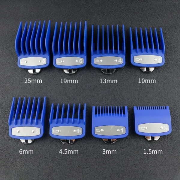 8pcs/set Professional Barber Hair Clipper Guide Combs For Wahl Trimmer Attachment Hair Cutting Limited Comb Salon Haircut Tools - Image 19