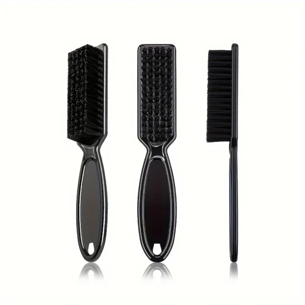 Barber Neck Duster Brush Sets Plastic Handle Hairdressing Soft Hair Cleaning Brush Head Shape Carving Cleaning Brush - Image 10