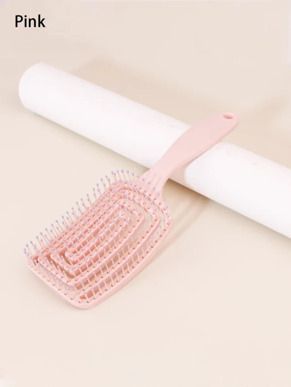 1PCS tangled hair brush, dual-purpose dry and wet, women's bent hair brush, long, thick, thin, and curly, for daily hair care - Image 5