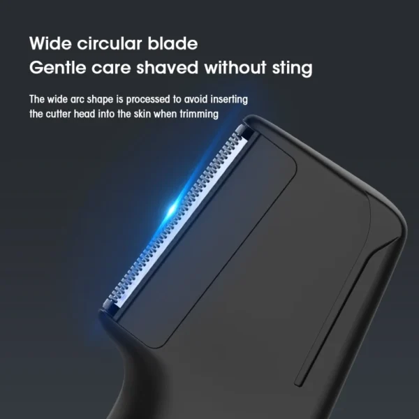 RESUXI T3 Men's 3 in 1 Multifunctional Electric Body Hair Trimmer Full Body Washable Shaver Portable Pubic Hair Clipper Razor - Image 4