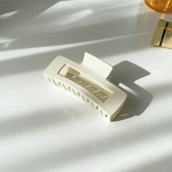 Women Hair Claw Clips Korea Coffee Beige Acrylic Large Hair Claw Hairpin Geometric Barrettes Crab Girl Headwear Hair Accessories - Image 32