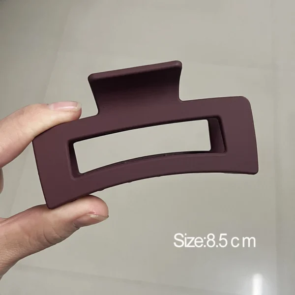 Women Hair Claw Clips Korea Coffee Beige Acrylic Large Hair Claw Hairpin Geometric Barrettes Crab Girl Headwear Hair Accessories - Image 21