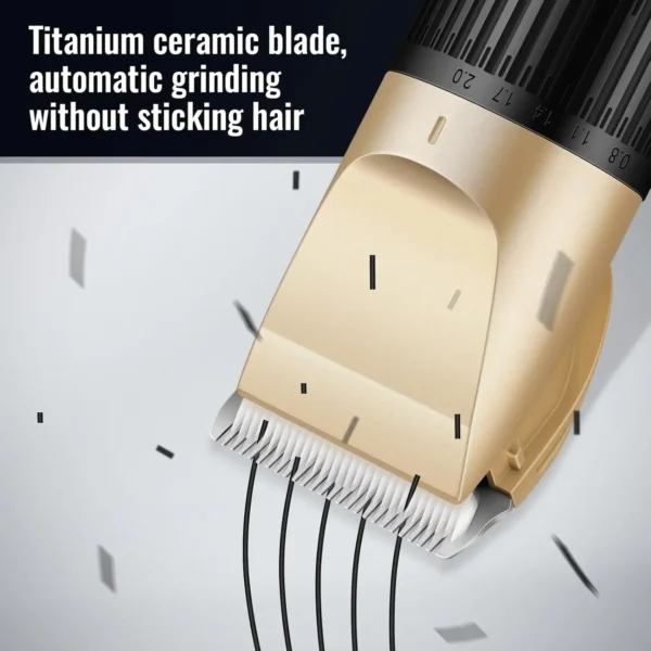 Home Electric Hair Clipper Set, Low Noise and Long Battery Life Hair Trimmer, USB Rechargeable Shaver and Hair Cutting Tool. - Image 4
