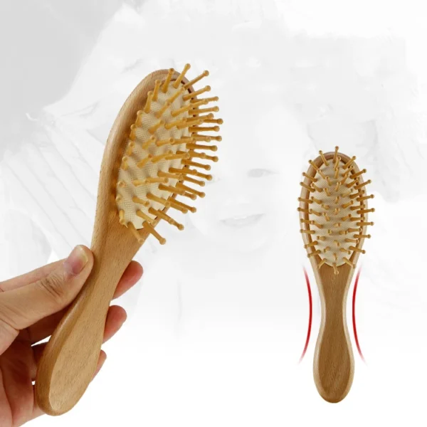 Personalized Wooden Baby Brush Custom Name Baby Wool Comb New Born Hair Brush Infant Head Massager Bath Brush Comb for Kids - Image 22