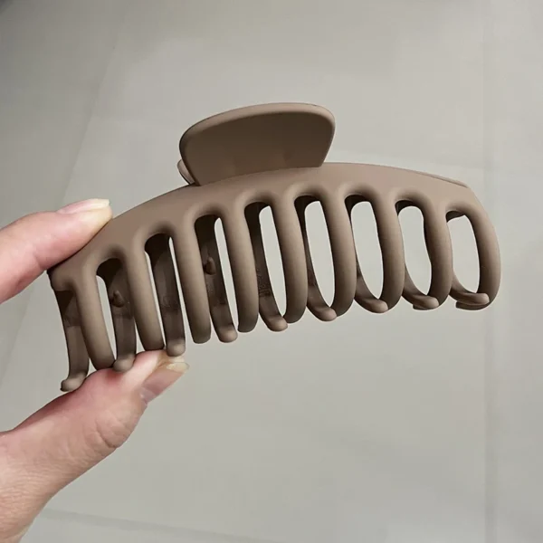 Women Hair Claw Clips Korea Coffee Beige Acrylic Large Hair Claw Hairpin Geometric Barrettes Crab Girl Headwear Hair Accessories - Image 36