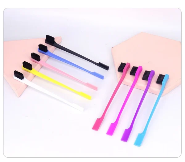 3pcs/lot Double Sided Edge Control Hair Comb Hair Styling Hair Brush Accessories New Brush Comb Styling Partition Comb - Image 14
