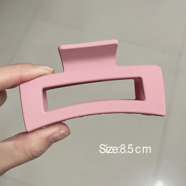 Women Hair Claw Clips Korea Coffee Beige Acrylic Large Hair Claw Hairpin Geometric Barrettes Crab Girl Headwear Hair Accessories - Image 15