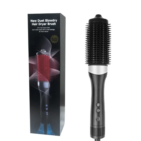 TINSOL New 3-in-1 hot air comb hair straightener curling iron constant temperature hair care lasting styling air anion comb - Image 7