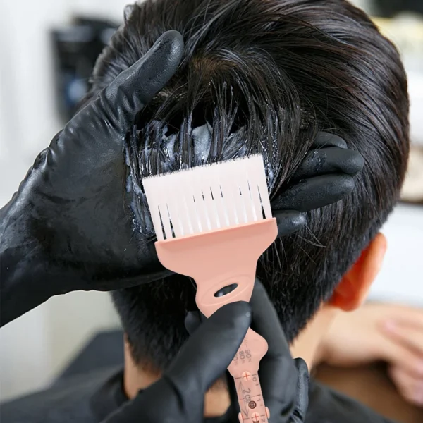 Locatable Coloring Hair Dye Brushes Plastic Easy Clean Mixing Bowl  Salon Barber Tinting Brush Hairdressing Haircut Accessories - Image 14