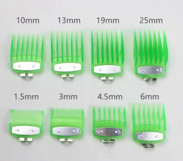 8pcs/set Professional Barber Hair Clipper Guide Combs For Wahl Trimmer Attachment Hair Cutting Limited Comb Salon Haircut Tools - Image 8
