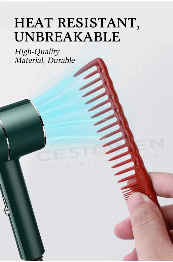 NEWEST Pro Stylist Tapered Comb Heat Resistant Women Smooth Hair Combs Barbershop Hair Cutting Comb For Men Hair Styling Tools - Image 19