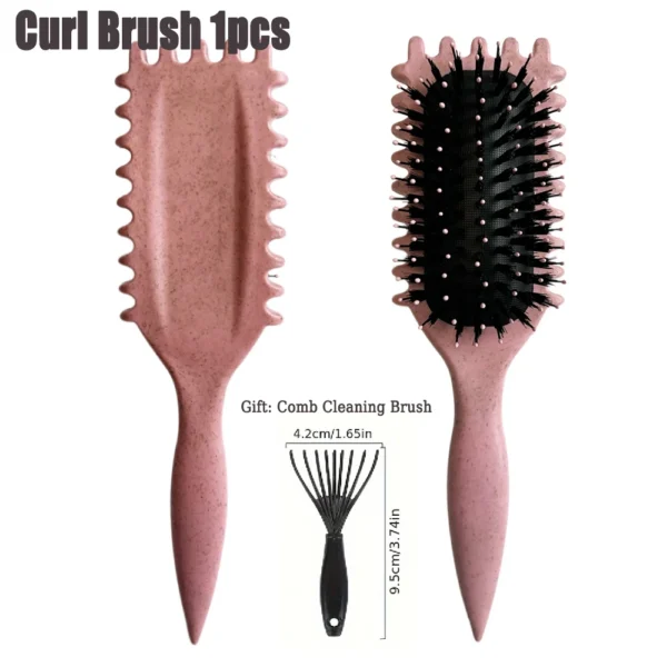 Curl Define Styling Brush brosse cheveux femme Detangling Hair Brush Tangled Hair Comb Shaping Defining Curl Barber Styling Tool - Image 24