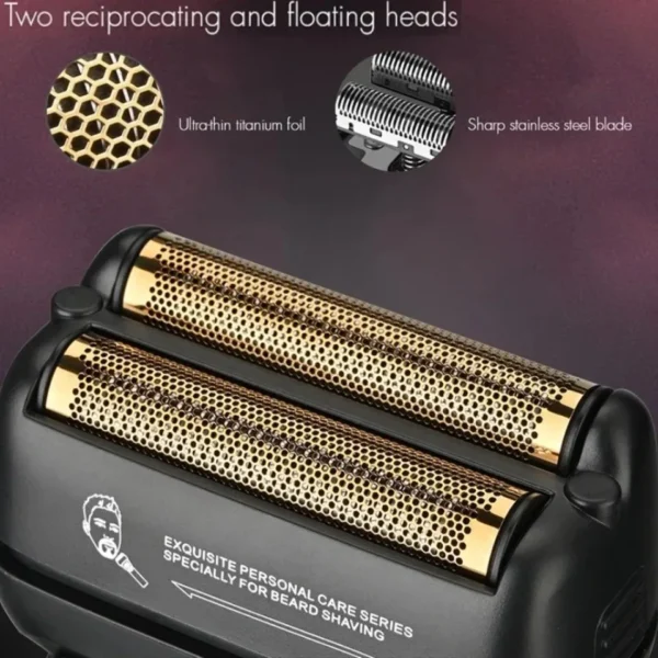 Professional Electric Hair Trimmer BRD 9615 DLC and Blue Ceramic Blade Barber Shop Hair Clipper NG 7982 Electric Shaver 9000RPM - Image 5