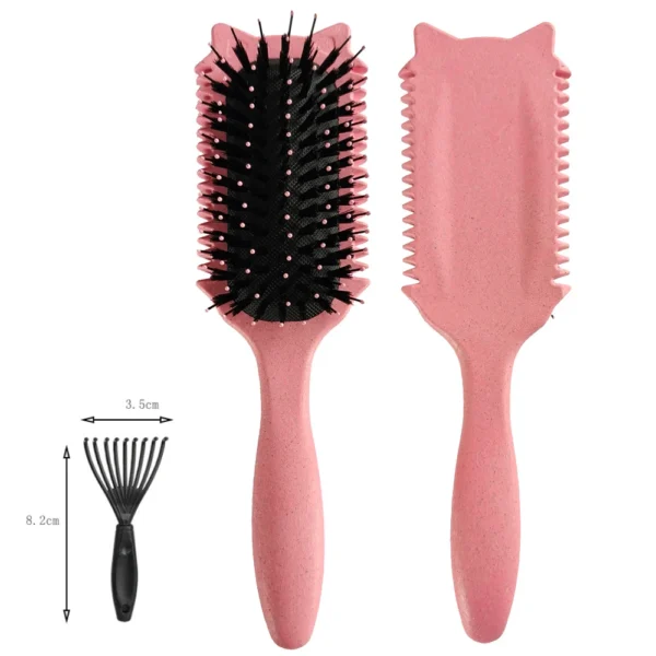 Curl Define Styling Brush brosse cheveux femme Detangling Hair Brush Tangled Hair Comb Shaping Defining Curl Barber Styling Tool - Image 10