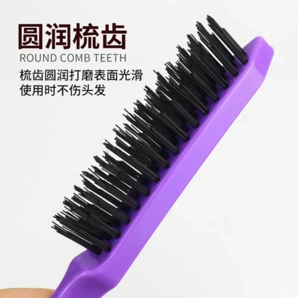 Explosive Three Rows of Bristle Comb Coiffure Curly Hair Fluffy Comb Evening Styling Comb Studio Pointed Tail  Для Волос - Image 5