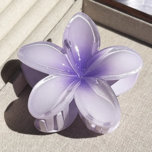 1/2/3 Pcs Hawaiian Gradient Flower Hair Claw Clip Women Fashion Large Hair Clip Girls Hairpin Barrettes Bohemia Hair Accessories - Image 19