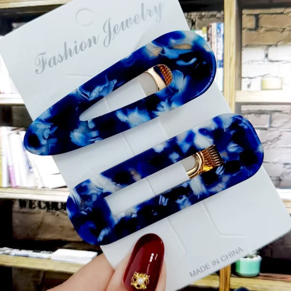 2/3pcs Hair Clip Set Acetate Hairpin Women Hair Accessories Jewelry Korean Femme Barrettes Hairgrip For Woman Girls Headwear - Image 26