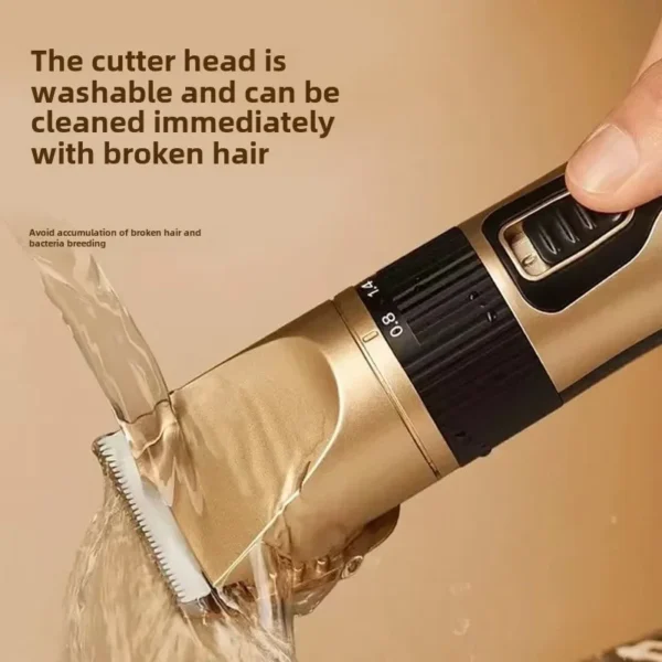 Home Electric Hair Clipper Set, Low Noise and Long Battery Life Hair Trimmer, USB Rechargeable Shaver and Hair Cutting Tool. - Image 19