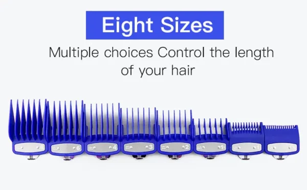 8pcs/set Professional Barber Hair Clipper Guide Combs For Wahl Trimmer Attachment Hair Cutting Limited Comb Salon Haircut Tools - Image 35