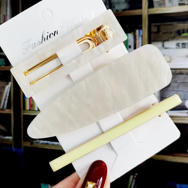 2/3pcs Hair Clip Set Acetate Hairpin Women Hair Accessories Jewelry Korean Femme Barrettes Hairgrip For Woman Girls Headwear - Image 13
