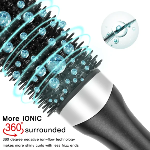 TINSOL New 3-in-1 hot air comb hair straightener curling iron constant temperature hair care lasting styling air anion comb - Image 6