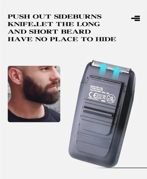 Kemei Hair Clipper Kit for Men, Electric Shaver, Hair Trimmer, Professional Cutting Machine, KM-2290, KM-2293, KM-1102 - Image 38