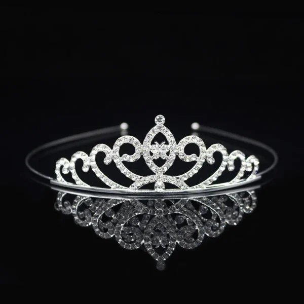 Beautiful Cute Kid Princess Tiaras and Crowns Crystal Headband Bridal Crown Wedding Party Hair Accessories Girls Fashion Jewelry - Image 8