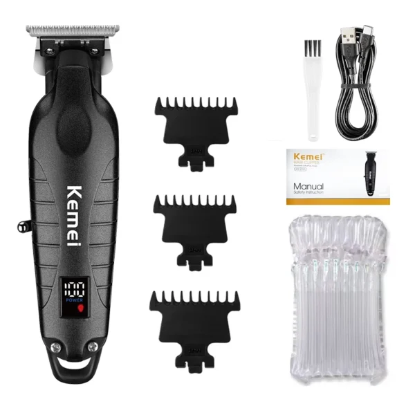 Kemei Hair Clipper Kit for Men, Electric Shaver, Hair Trimmer, Professional Cutting Machine, KM-2290, KM-2293, KM-1102 - Image 12