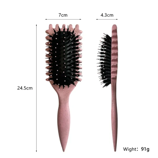 Curl Define Styling Brush brosse cheveux femme Detangling Hair Brush Tangled Hair Comb Shaping Defining Curl Barber Styling Tool - Image 26