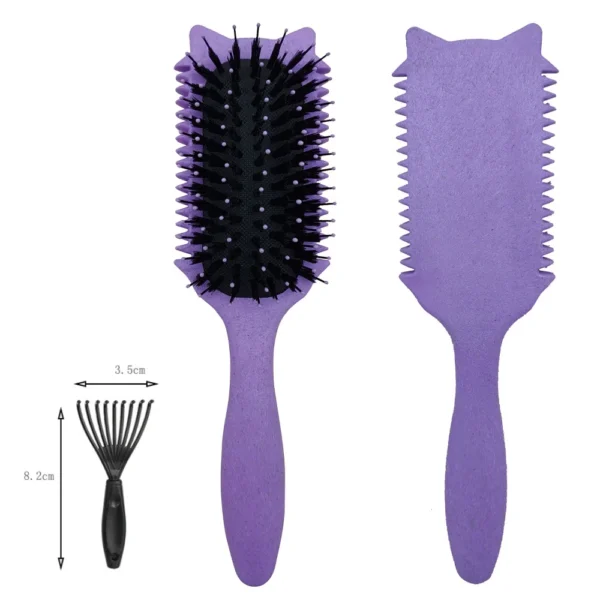 Curl Define Styling Brush brosse cheveux femme Detangling Hair Brush Tangled Hair Comb Shaping Defining Curl Barber Styling Tool - Image 11