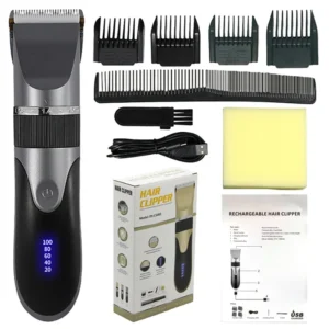 Hair Clipper Electric Barber Hair Trimmers For Men Adults Kids Cordless Rechargeable Hair Cutter Machine Professional